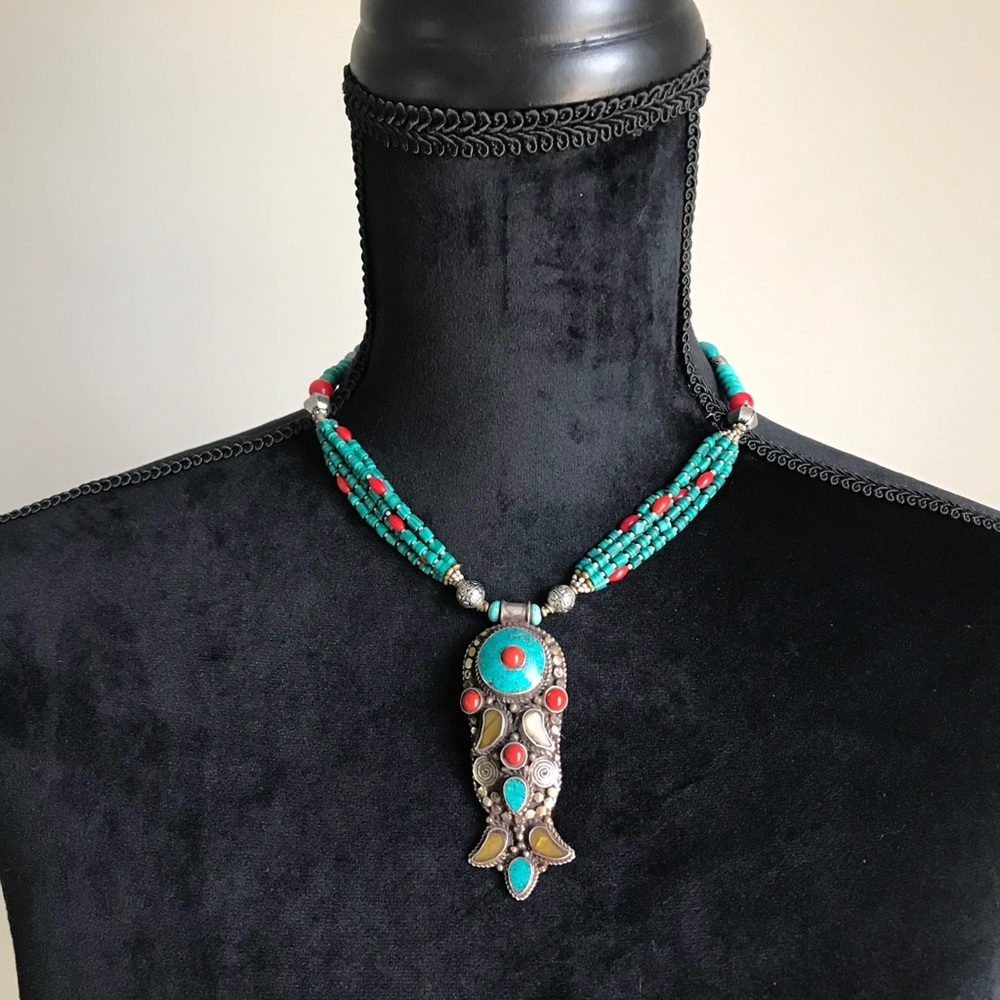 Vintage Berber Moroccan Necklace